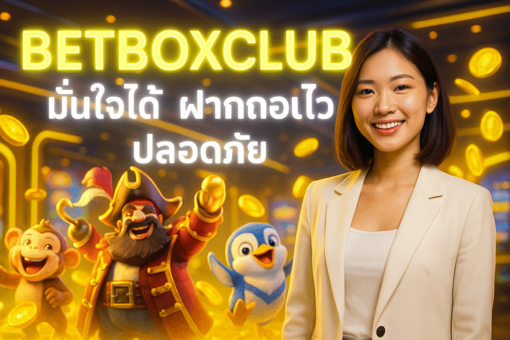 BETBOXCLUB มั่นใจได้ ฝากถอนไว ปลอดภัย